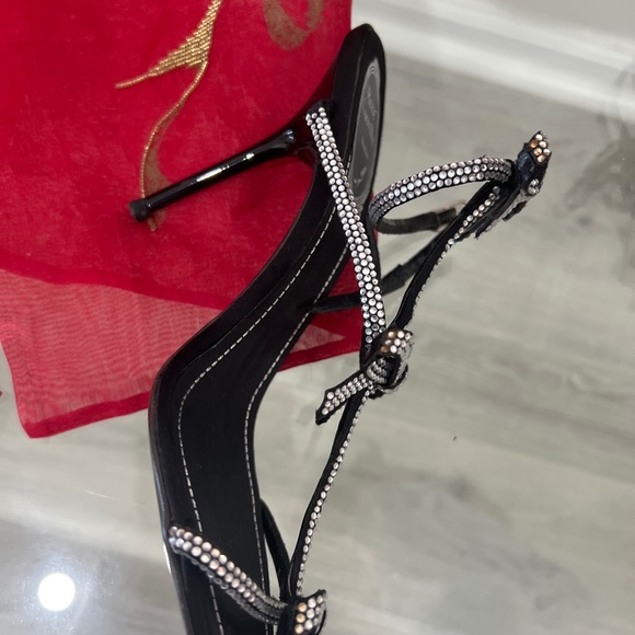 Black beads shoes - Picture 4 of 5